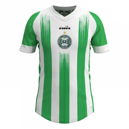 Camisa Titular Coritiba Branca/Verde I 2024/25 Masculina