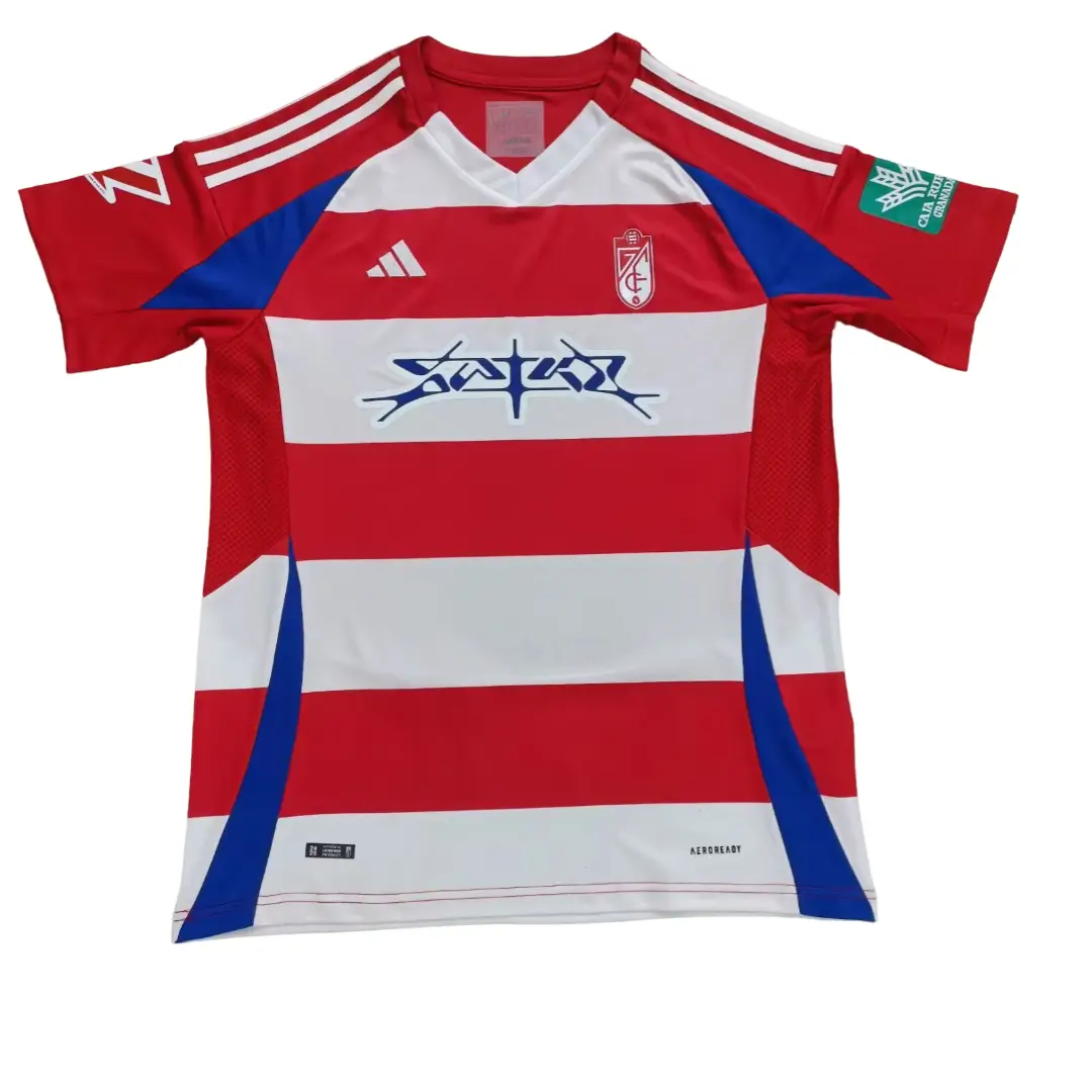 camisa-titular-do-granada-cf-vermelha-2024-25-masculina-loja-malta-esportes Camisa Titular do Granada Cf Vermelha I 2024/25 Masculina