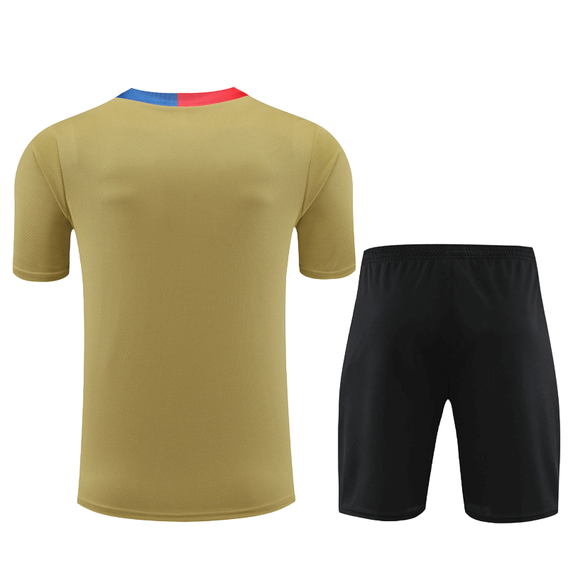 conjunto-de-treino-barcelona-camisa-short-dourada-2024-25-loja-malta-esportes (3) Conjunto Barcelona Treino Camisa/Short Dourada 2024/25