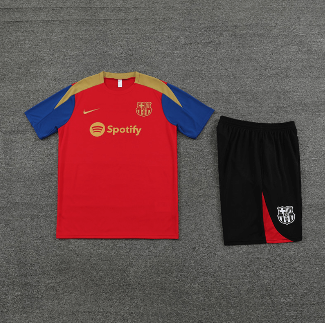 conjunto-de-treino-barcelona-camisa-short-vermelha-2024-25-loja-malta-esportes (1) Conjunto Barcelona Treino Camisa/Short Vermelha 2024/25