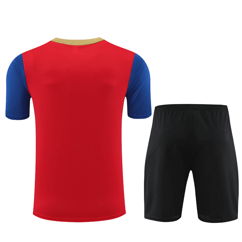 conjunto-de-treino-barcelona-camisa-short-vermelha-2024-25-loja-malta-esportes (2) Conjunto Barcelona Treino Camisa/Short Vermelha 2024/25