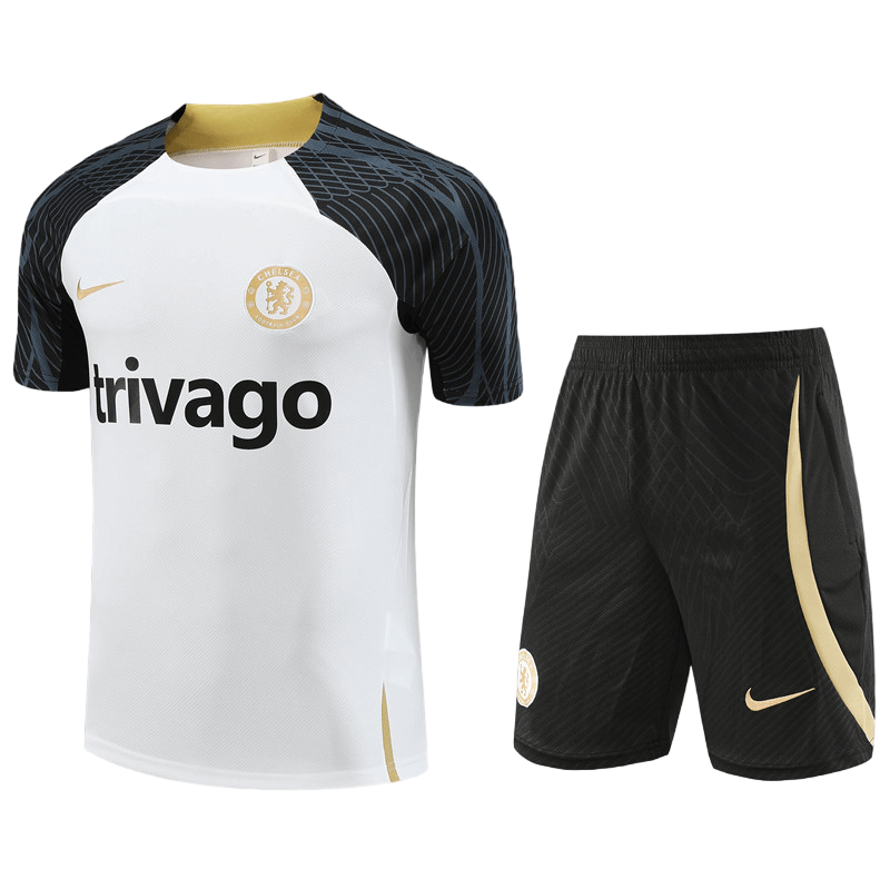 conjunto-de-treino-chelsea-branca-preta-2023-24-camisa-short-loja-malta-esportes (2) Conjunto Chelsea Treino Camisa/Short Branca/Preta 2023/24