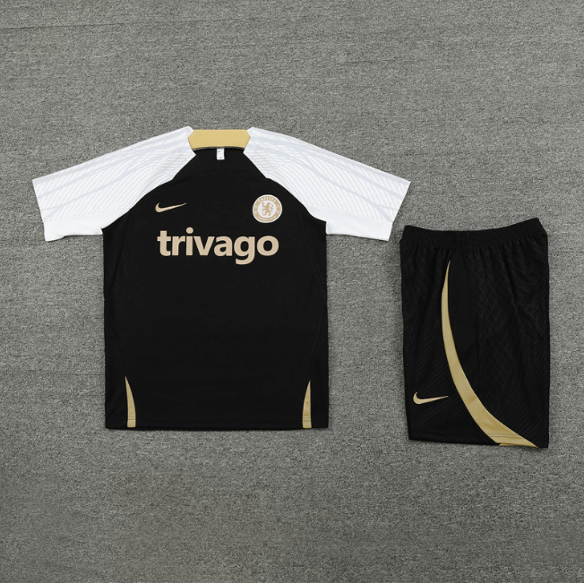 conjunto-de-treino-chelsea-preta-branca-2023-24-camisa-short-loja-malta-esportes (1) Conjunto Chelsea Treino Camisa/Short Preta/Branca 2023/24