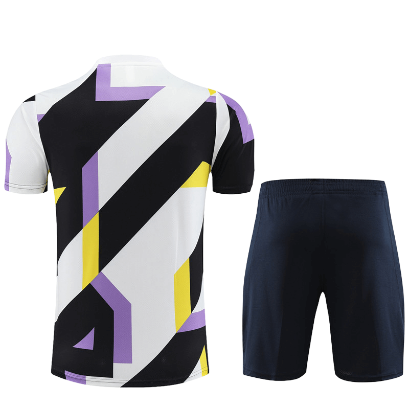 conjunto-treino-real-madrid-branca-retalho-2023-24-bermuda-camisa (2) Conjunto Real Madrid Treino Bermuda e Camisa Branca Retalho 2024/25