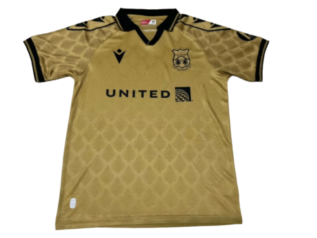 Camisa Reserva Wrexham Dourada II 2024/25 Masculina