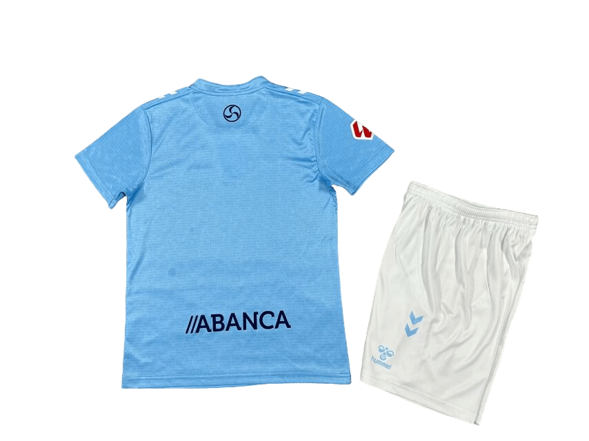 Kit Infantil Celta de Vigo Azul Home I 2024/25 Unissex Kit Infantil Celta de Vigo Azul Home I 2024/25 Unissex