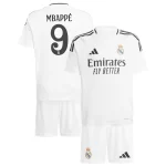 kit-infantil-reserva-real-madrid-mbappe-9-2024-25-laranja-loja-malta-esportes-