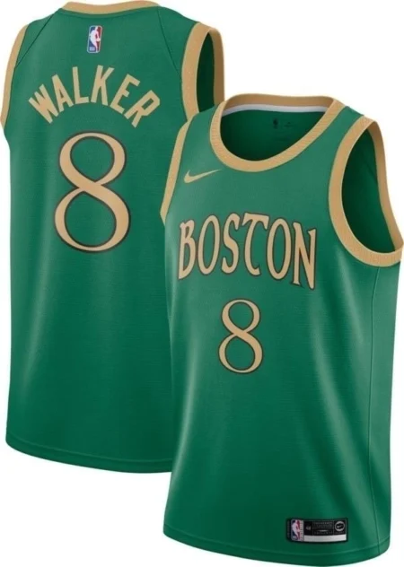 Regata NBA Boston Celtics Verde-Dourada Walker #8