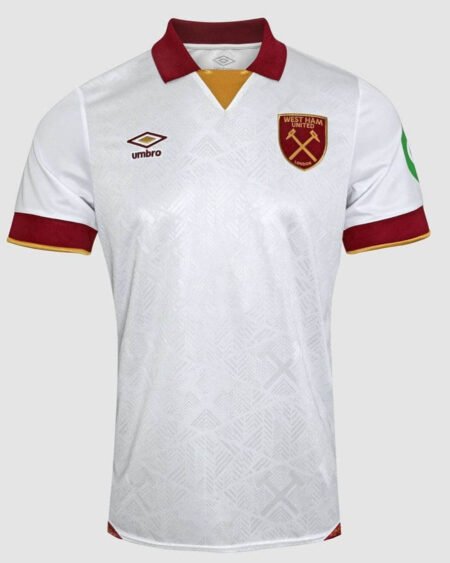 Camisa West Ham Branca Terceira III 2024/25 Masculina