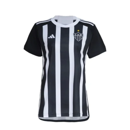 Camisa Atlético Mineiro I Home Preta 2024/25 Feminina