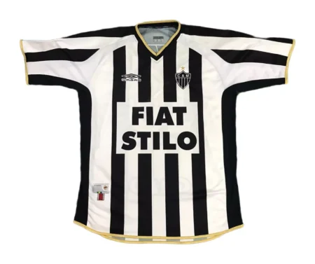 Camisa Atlético Mineiro Casa I 2003 Fiat Stilo Masculina