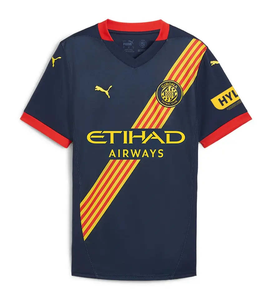 Camisa-Reserva-Girona-azul-escura-away-ii-2024-25-masculina (1) Camisa Reserva Girona Azul Escura II 2024/25 Masculina
