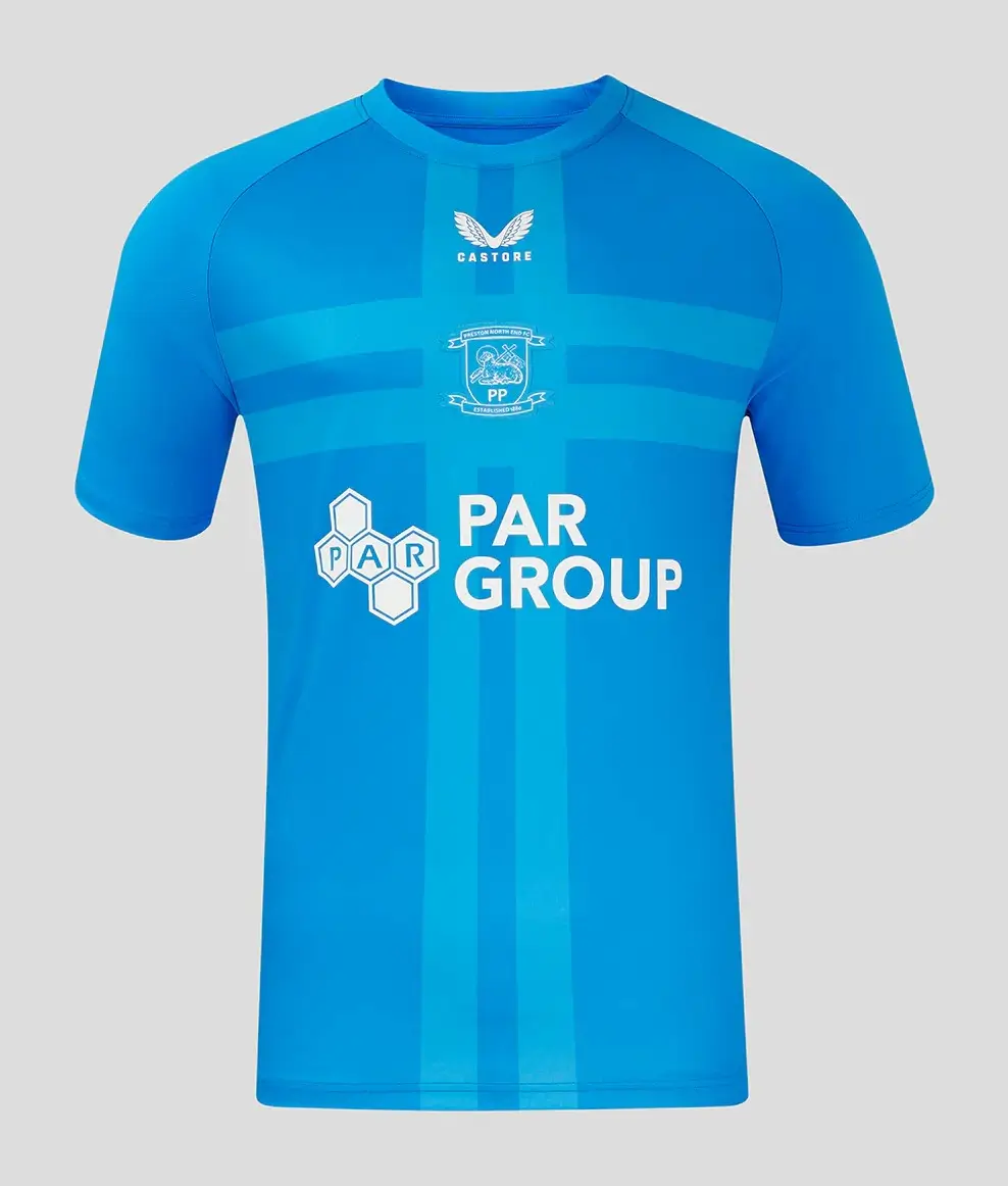 Camisa-Reserva-Preston-North-End-Azul-2024-25-Masculina Camisa Preston North Azul Away II 2024/25 Masculina