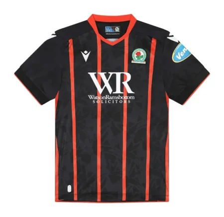 Camisa Blackburn Rovers Preta Away 2024/25 Masculina
