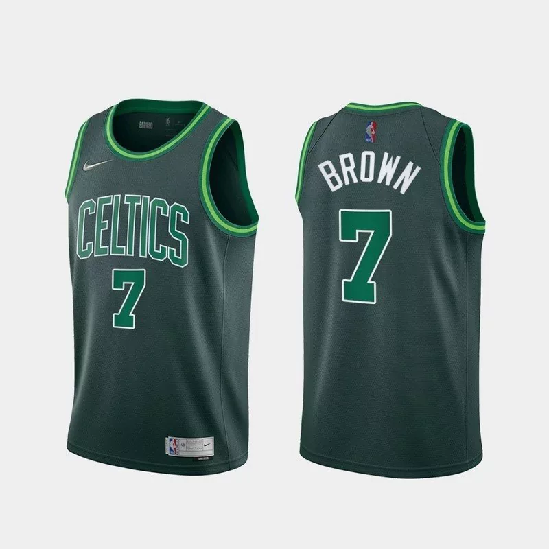 Regata NBA Swingman Boston Celtics 20-21 Verde Brown #7-1024-1024 Regata NBA Swingman Boston Celtics 20-21 Verde Brown #7