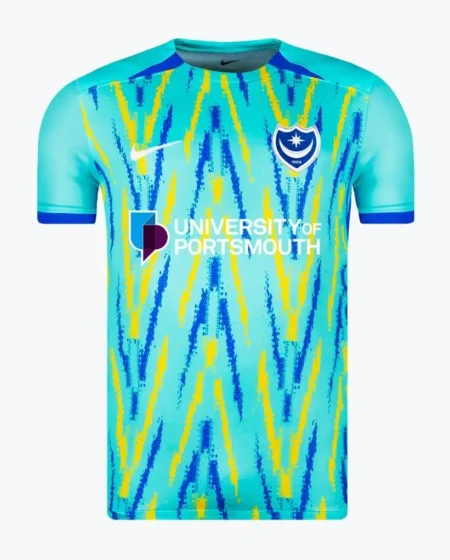 Terceira Camisa Portsmouth Azul III 2024/25 Masculina