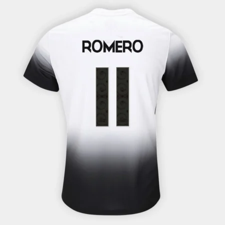 Camisa Titular Corinthians Romero #11 Branca I 2024/25 Masculina