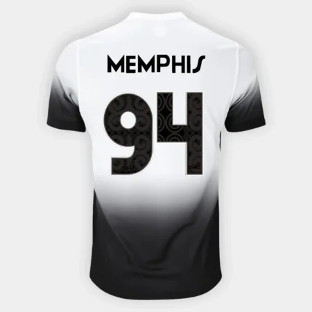 Camisa Titular Corinthians Memphis #94 Branca I 2024/25 Masculina