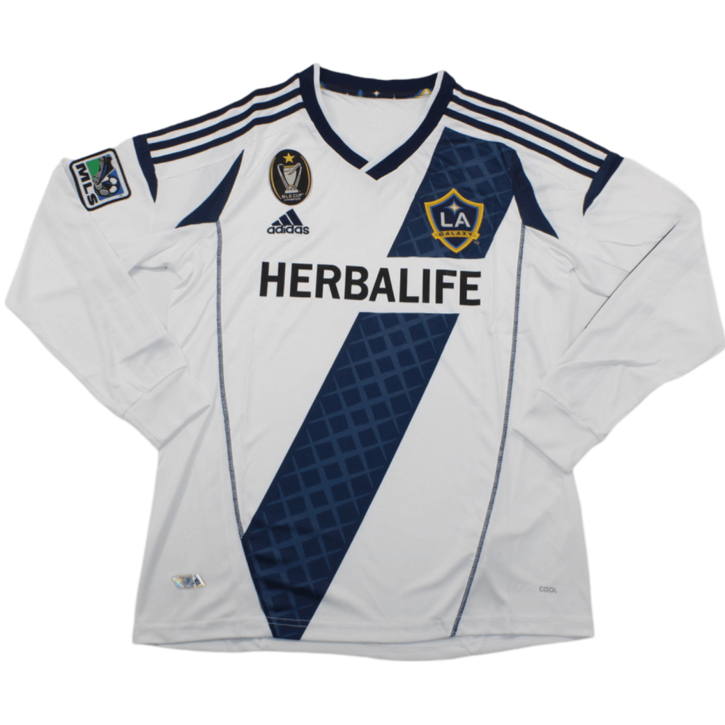 camisa-la-galaxy-branca-manga-longa-2011-12-retro Camisa Los Angeles Galaxy Branca Manga Longa 2011-12 Masculina
