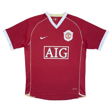 Camisa Manchester United Vermelha Home 2006/07 Masculina