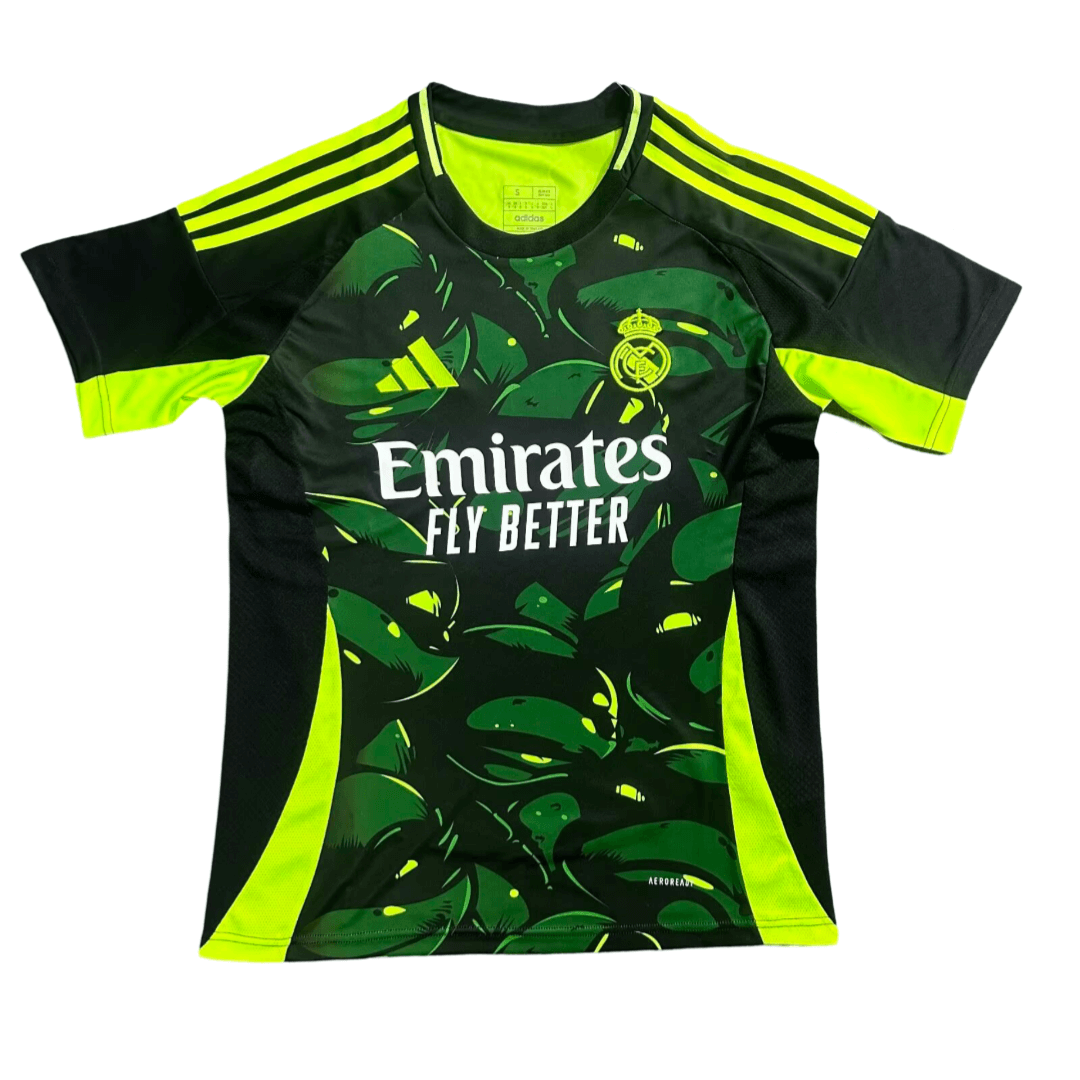 camisa-real-madrid-tartarugas-ninjas-verde-preta-2024-25-masculina Camisa Real Madrid Tartarugas Ninjas Preta/Verde 2024/25 Masculina