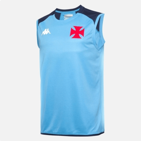 Camisa Regata Vasco da Gama Azul Treino Goleiro 2024/25 Masculina