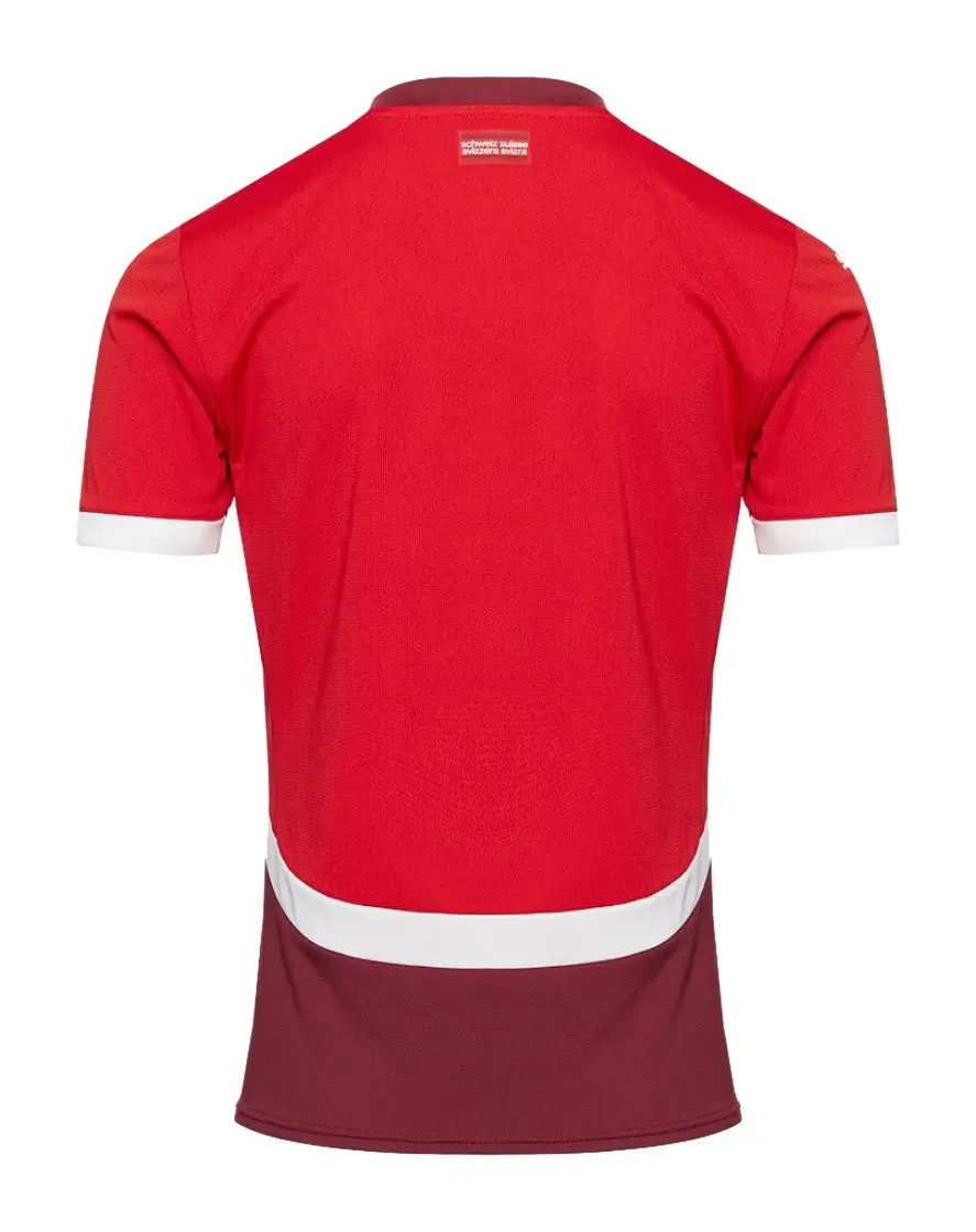 camisa-suica-home-vermelha-i-2024-25-masculina- Camisa da Suiça Vermelha Home I 2024-25 Masculina