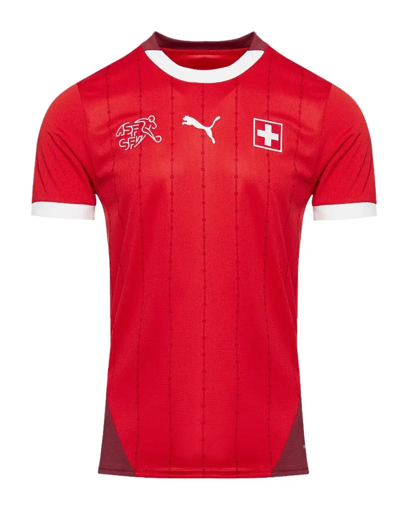 camisa-suica-home-vermelha-i-2024-25-masculina Camisa da Suiça Vermelha Home I 2024-25 Masculina