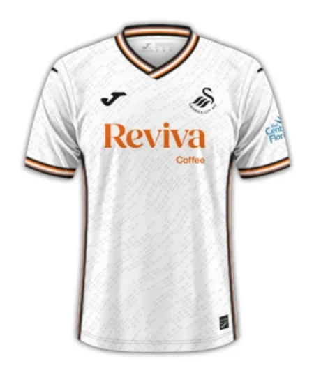 Camisa do Swansea City Branca I Home 2024-25  Masculina