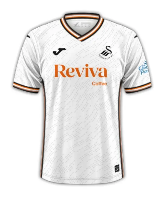 camisa-swansea-city-branca-home-i-2024-25-masculina Camisa do Swansea City Branca I Home 2024-25 Masculina