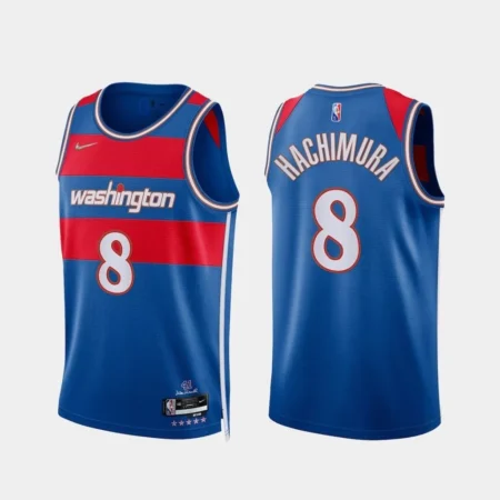Regata NBA Swingman Washington Wizards 21-22 Azul Hachimura #8