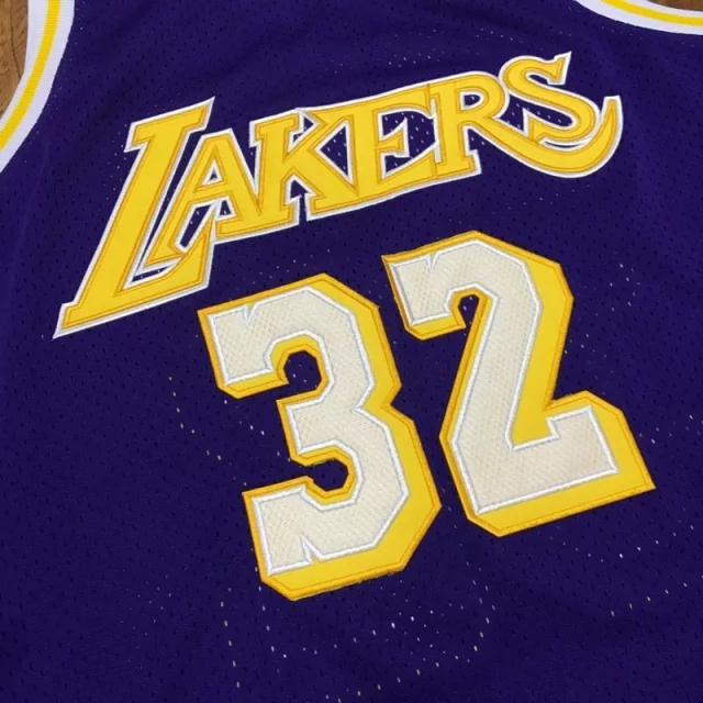 regata-mitchell-ness-los-angeles-lakers-2000-retro-johnson-32-2 Regata NBA Mitchell & Ness Lakers 2000 Roxo Johnson #32