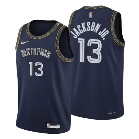 Regata NBA 75ºaniversario Memphis Grizzlies Azul 21-22 JACKSON JR. #13