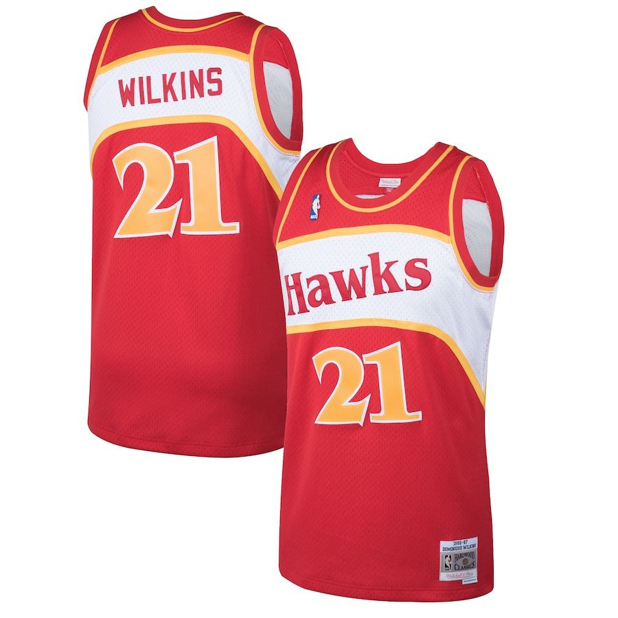 regata-nba-mitchell-ness-atlanta-hawks-1986-87-vermelha-wilkins-21 Regata NBA Mitchell & Ness Atlanta Hawks 1986-87 Vermelha Wilkins #2