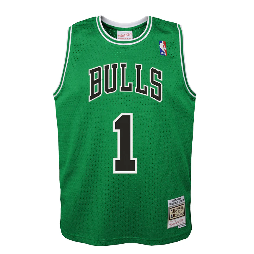 regata-nba-mitchell-ness-chicago-bulls-2008-09-verde-rose-1- Regata NBA Mitchell & Ness Chicago Bulls 2008-09 Verde Rose #1