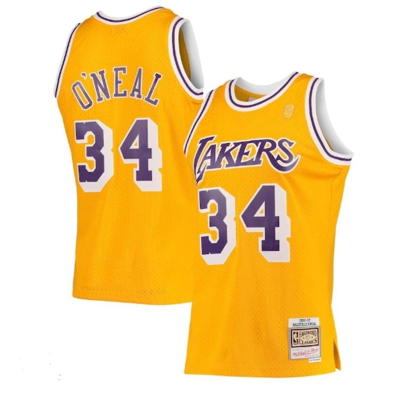 regata-nba-mitchell-ness-los-angeles-lakers-1996-1997-laranja-oneal-34 Regata NBA Mitchell & Ness Los Angeles Lakers 1996-1997 Laranja O'NEAL #34