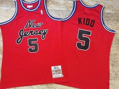 regata-nba-mitchell-ness-new-jersey-nets-2006-07-vermelha-kiddo-5640 Regata NBA Mitchell & Ness New Jersey (Nets) 2006-07 Vermelha Kiddo #5