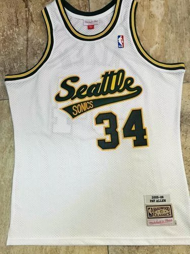 regata-nba-mitchell-ness-seattle-supersonics-2005-branca-allen-34-640- Regata NBA Mitchell & Ness Seattle SuperSonics 2005 Branca Allen #34