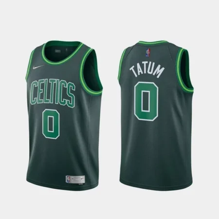 Regata NBA Swingman Boston Celtics Earned 2020/21 Verde Tatum #0