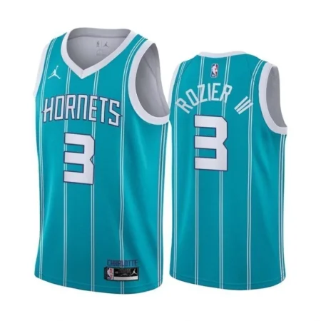 Regata NBA Swingman Jordan Charlotte Hornets Azul Bebê 20-21 Rozier III #3