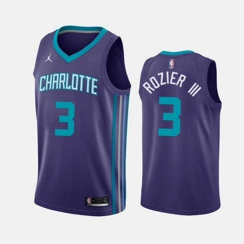 regata-nba-nike-swingman-charlotte-hornets-roxa-rozier-iii-3-1024-1024 Regata NBA Swingman Charlotte Hornets Roxa Rozier III #3
