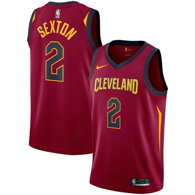 regata-nba-nike-swingman-cleveland-cavaliers-grena-sexton-2 Regata NBA Swingman Cleveland Cavaliers Grená Sexton #2