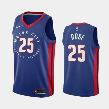 Regata NBA Swingman Detroit Pistons Azul 20-21 Rose #25