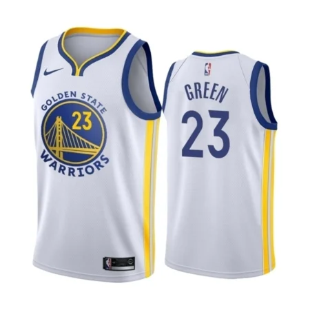 Regata NBA Swingman Golden State Warriors Branca Green #23