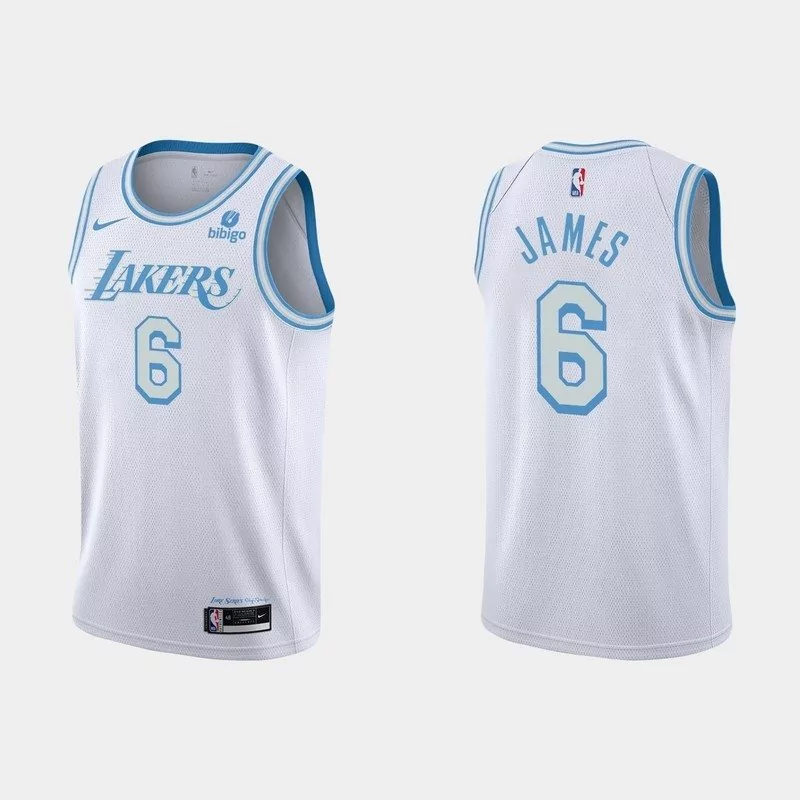 regata-nba-nike-swingman-lakers-bca-azul-21-22-james-6 Regata NBA Swingman Los Angeles Lakers 2021/22 Branca/Azul James #6