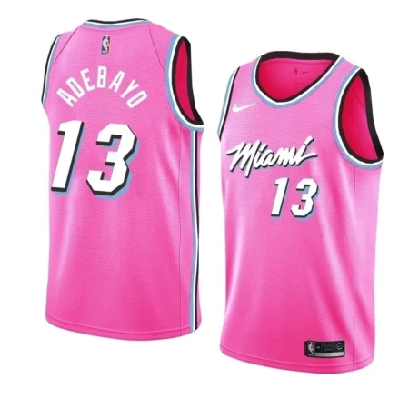 Regata NBA Swingman Miami Heat Rosa Adebayo #13