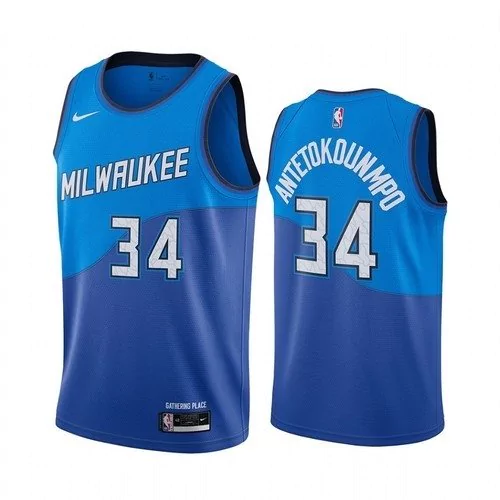 regata-nba-nike-swingman-milwaukee-bucks-city-edition-20-21-antetokounmpo-34-1024-1024 Regata NBA Swingman Milwaukee Bucks 20/21 Azul Antetokounmpo #34