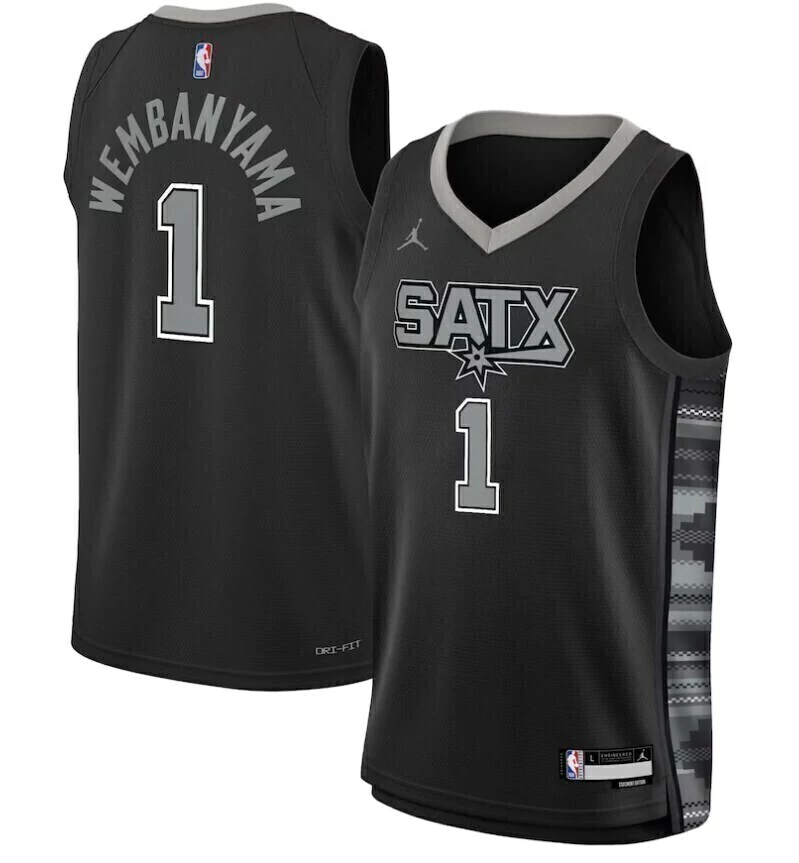 regata-nba-nike-swingman-san-antonio-spurs-statement-edition-wenbanyama-1-1024-1024 Regata NBA Swingman San Antonio Spurs Preta WENBANYAMA #1