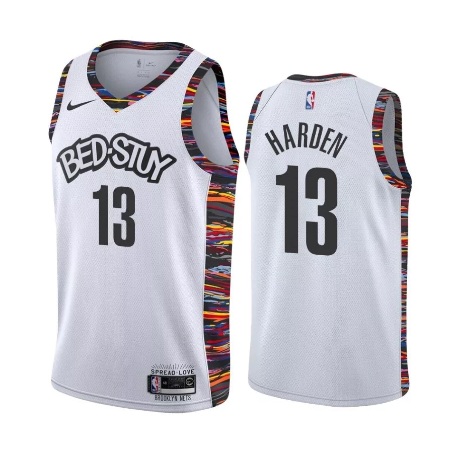 regata-nba-swingman-brooklyn-nets-branca-harden-13-1024-1024 Regata NBA Swingman Brooklyn Nets Branca Harden #13