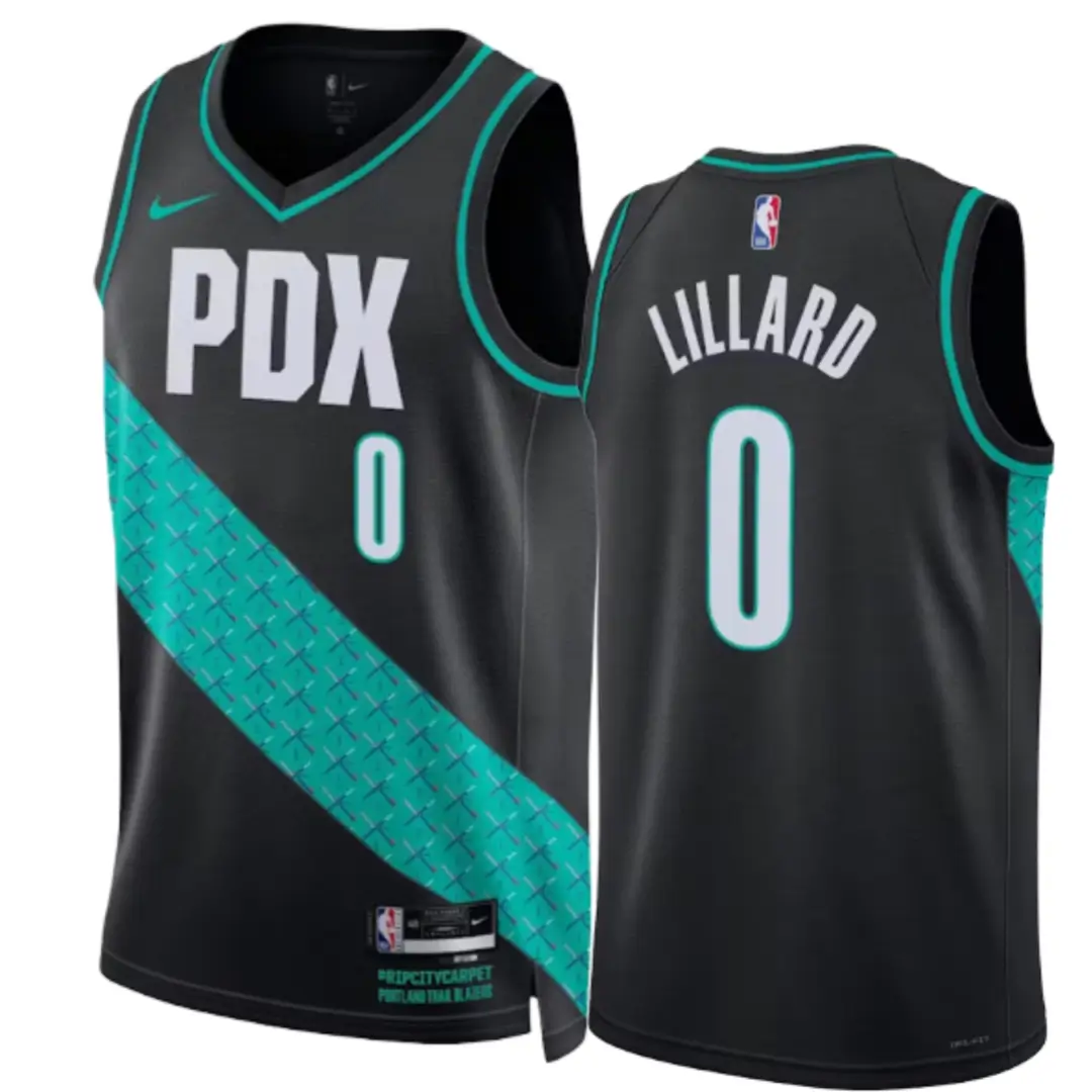 regata-nba-swingman-city-portland-trail-blazers-preta-22-23-lillard-0 Regata NBA Swingman City Portland Trail Blazers Preta 22-23 Lillard #0